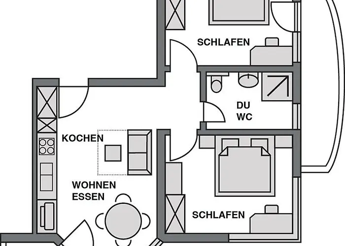 Bergkristall شقة *