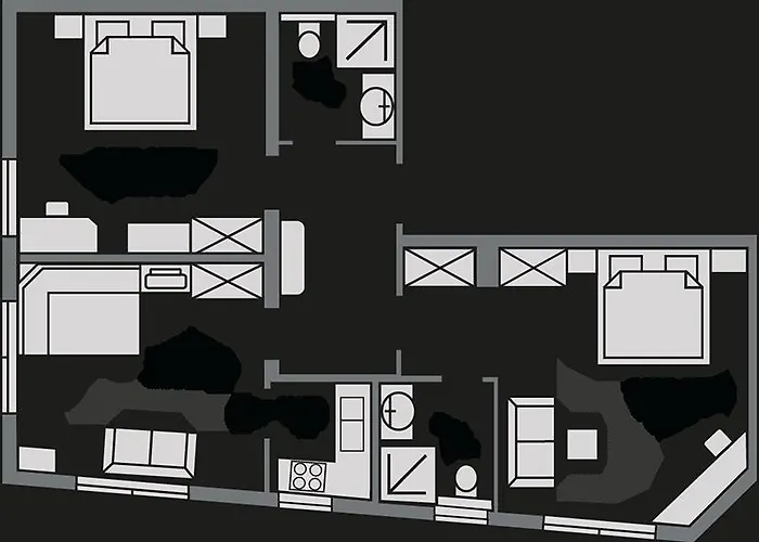 شقة Bergkristall *